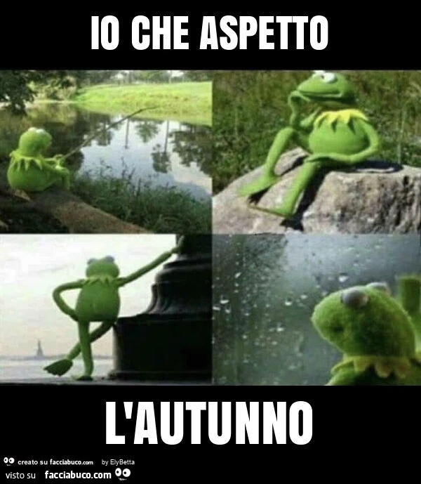 Io che aspetto l'autunno