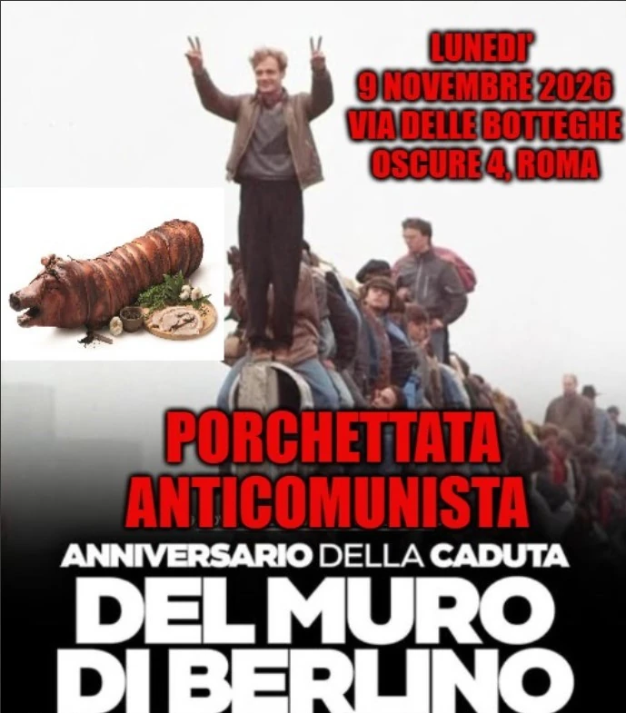 Porchettata anticomunista