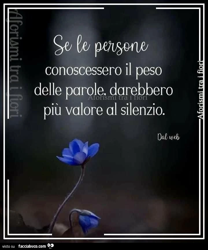 Se le persone conoscessero