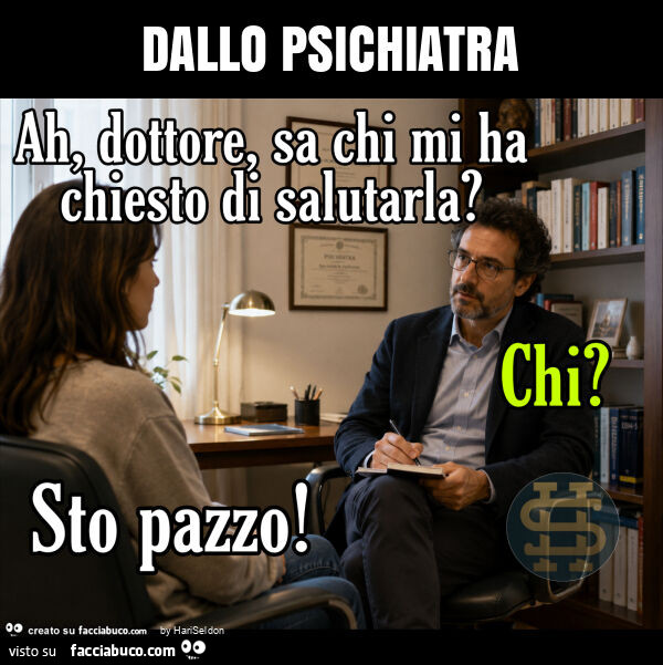 Dallo psichiatra