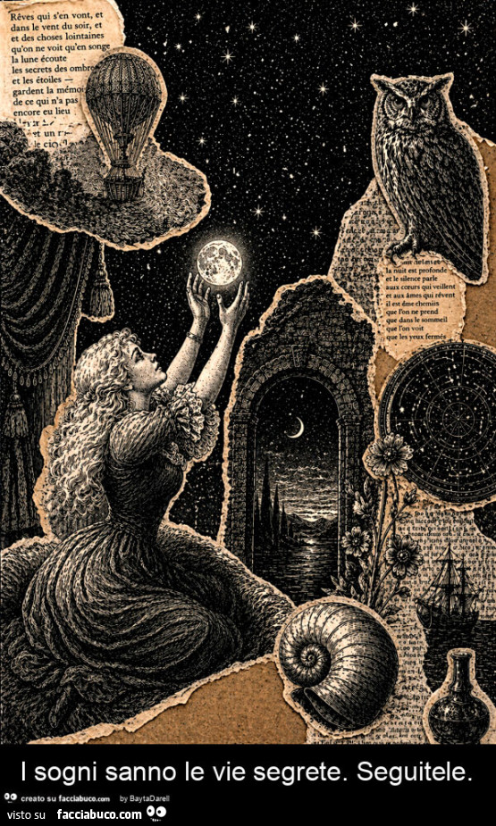 I sogni sanno le vie segrete. Seguitele