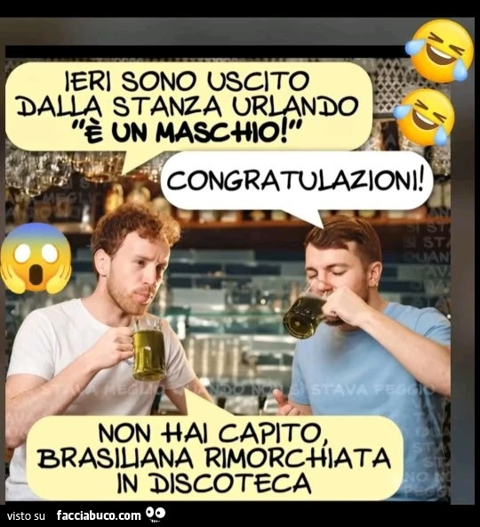 È un maschio