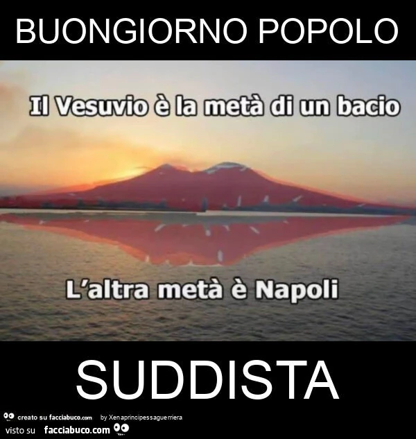 Buongiorno popolo suddista
