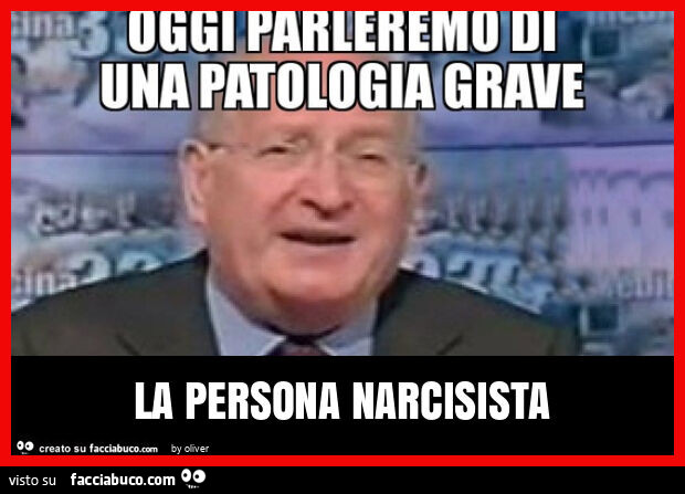 La persona narcisista