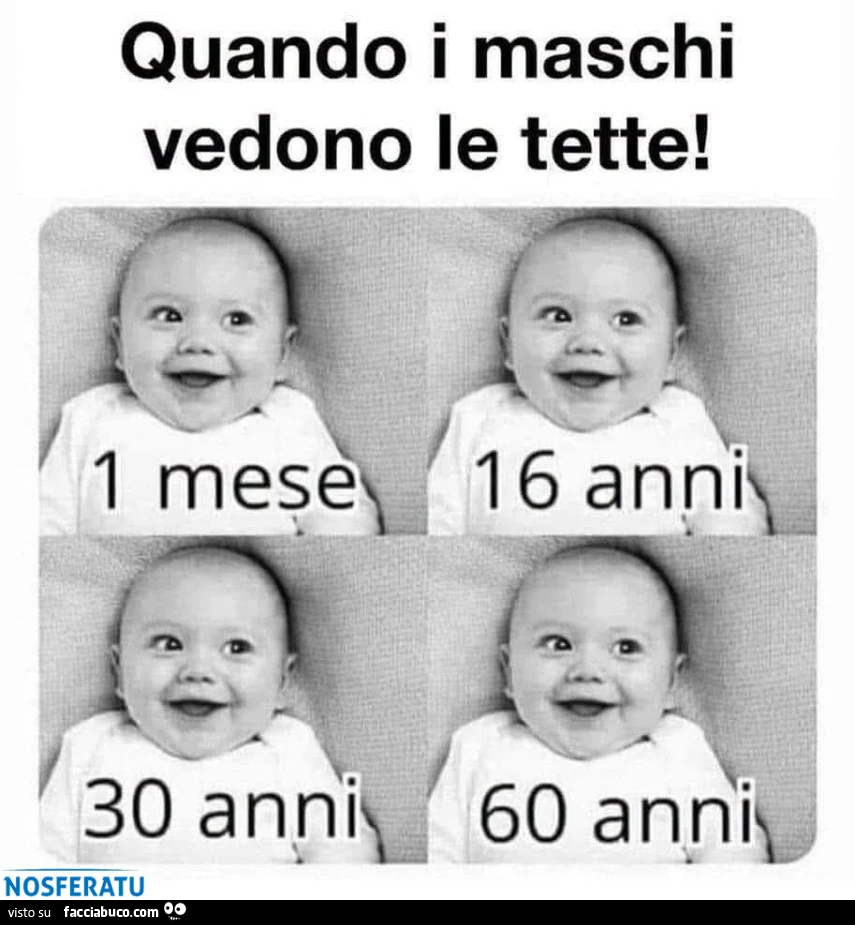 Quando i maschi vedono le tette