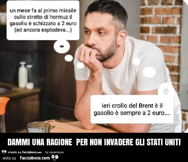 Dammi una ragione per non invadere gli stati uniti