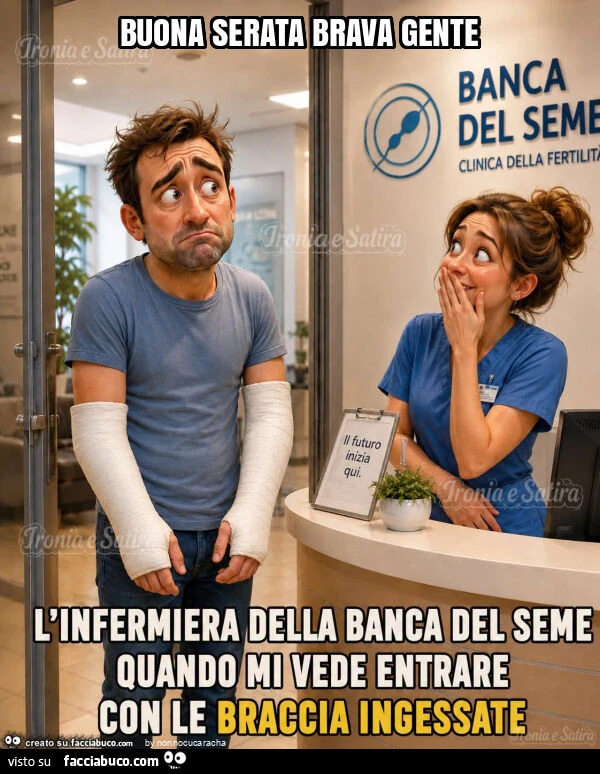 Buona serata brava gente