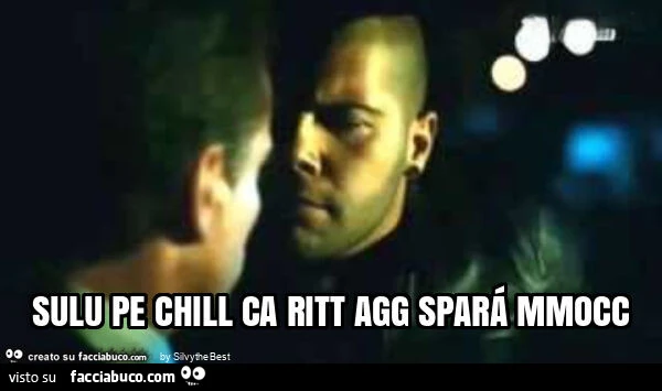 Sulu pe chill ca ritt agg spará mmocc