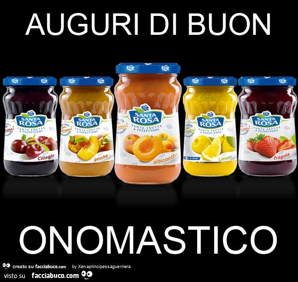 Auguri di buon onomastico