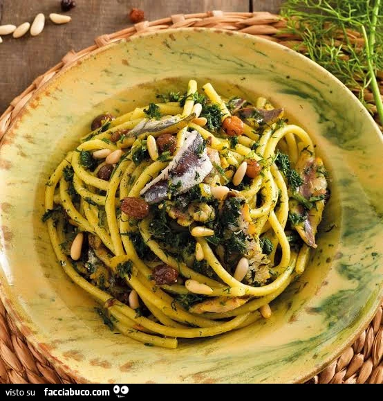 Sicilia oggi pasta con le sarde