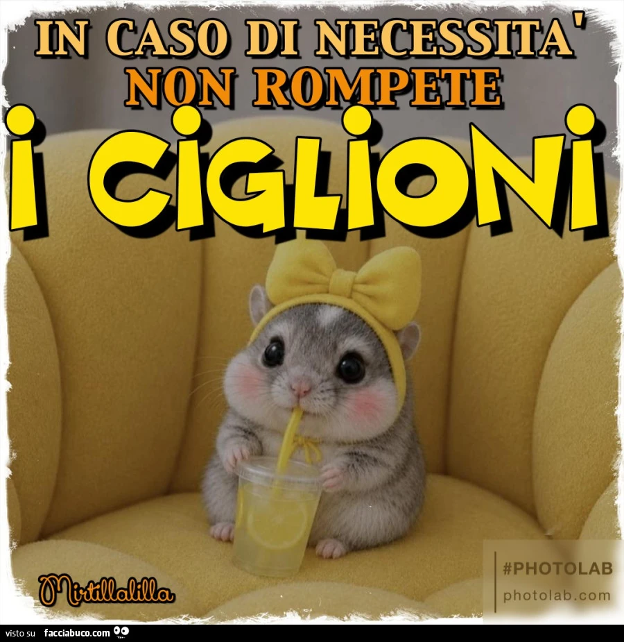 In caso di necessità