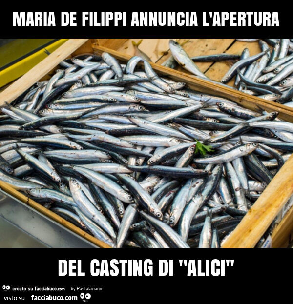 Maria de filippi annuncia l'apertura del casting di "alici"