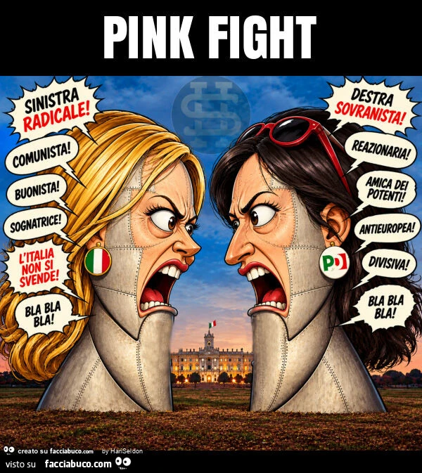 Pink fight