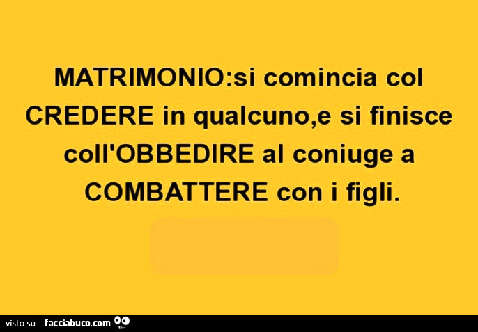 Matrimonio