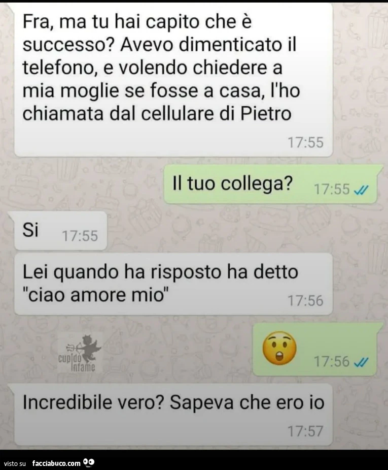 Hai capito bene?