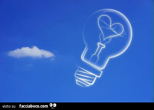 Lampadina cuore