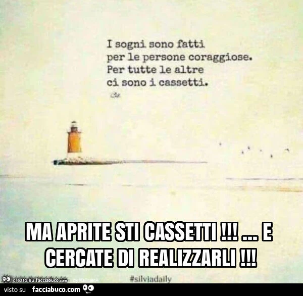 Ma voi ve li ricordate i vostri desideri, i vostri ideali, i vostri sogni di quando avevate 20 anni? ๐ค๐ค๐ค Li avete realizzati o sono ancora chiusi in un cassetto?