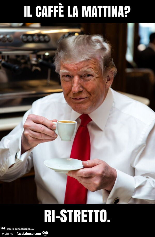 Il caffè la mattina? Ri-stretto