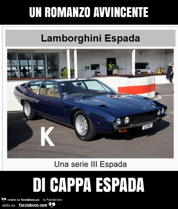 Un romanzo avvincente di cappa espada