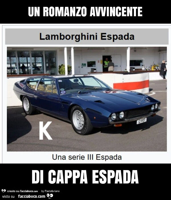 Un romanzo avvincente di cappa espada