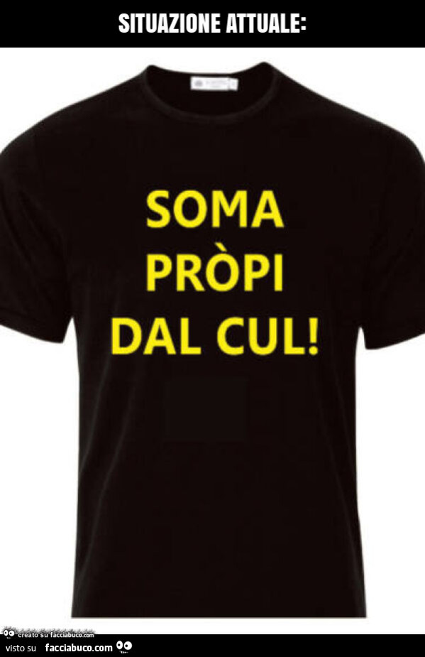 Situazione attuale
