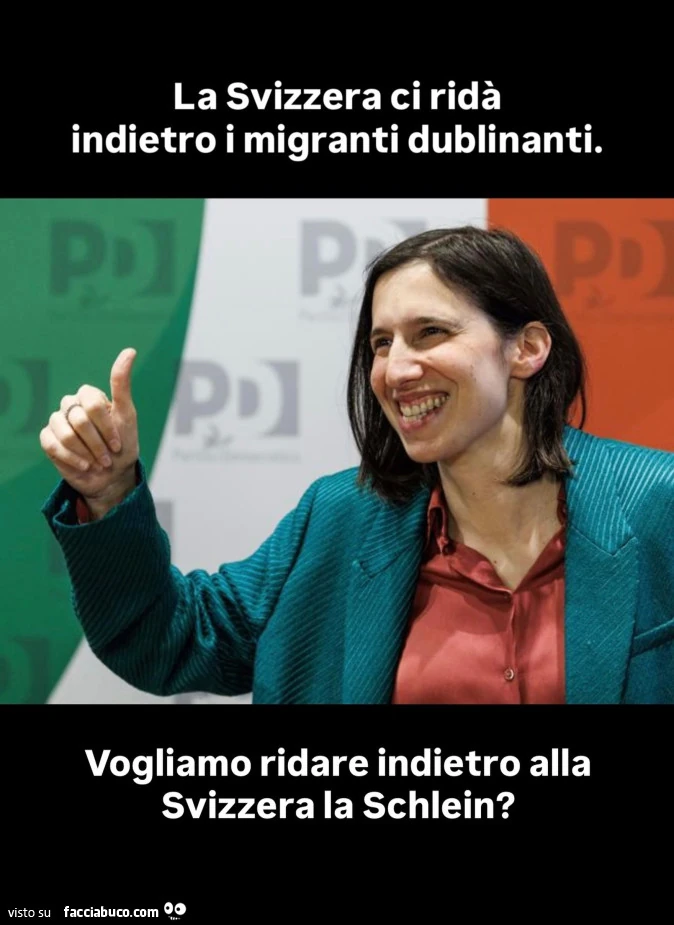 Rimandiamola in Svizzera