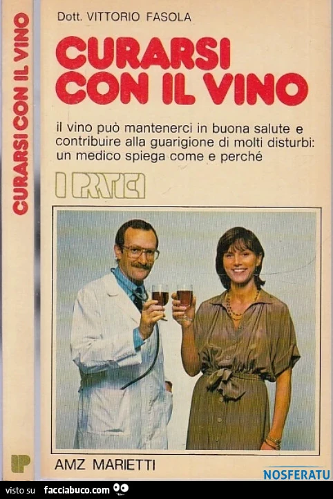 Curarsi con il vino