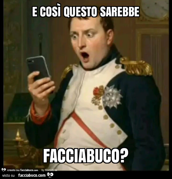 E cosรฌ questo sarebbe facciabuco?