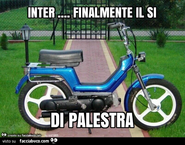 Inter&hellip; finalmente il si di palestra