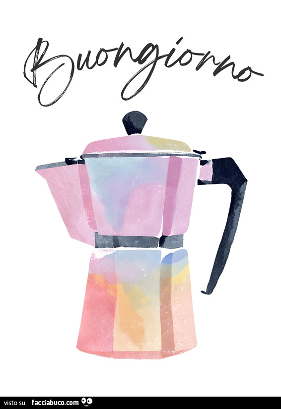 Buongiorno caffettiera