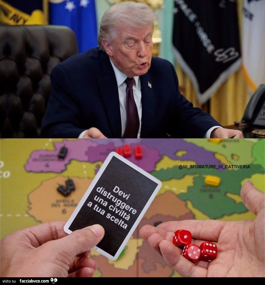 Devi distruggere una civiltà a tua scelta