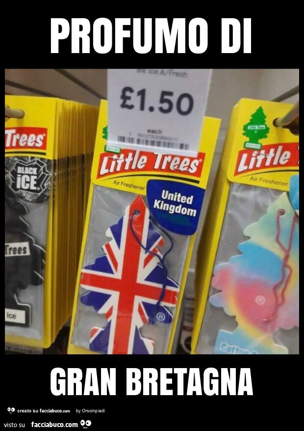Profumo di gran bretagna
