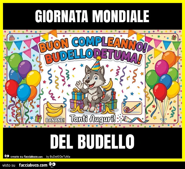 Giornata mondiale del budell0