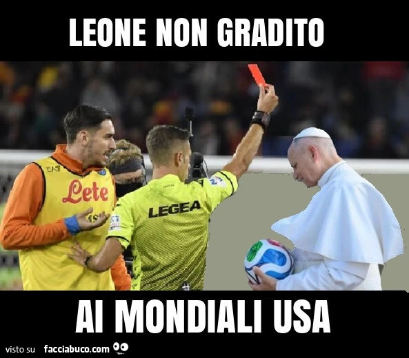 Leone non gradito ai mondiali usa