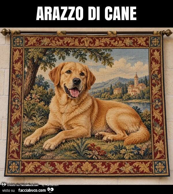 Arazzo di cane
