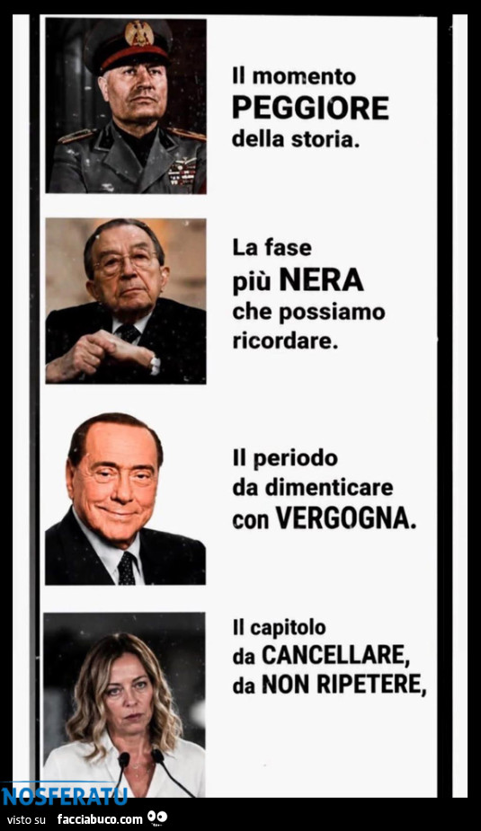 Ho generazione la sua croce