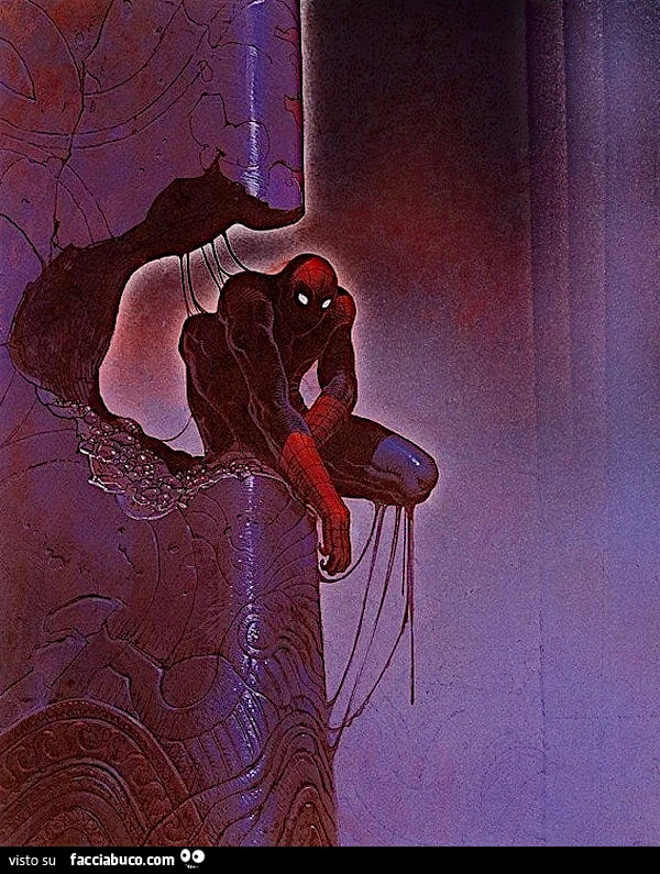 Spider Man by Moebius