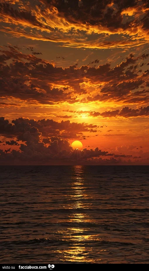 Tramonto al mare