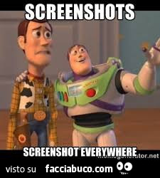 Ho fatto screenshotto