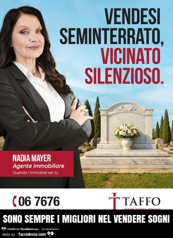 Sono sempre i migliori nel vendere sogni