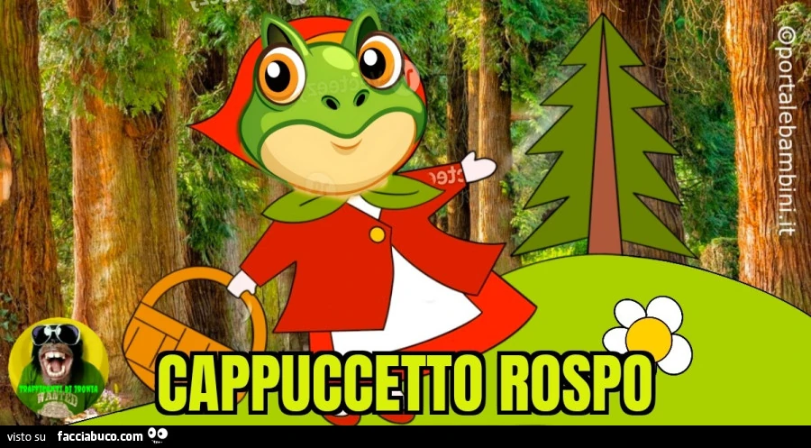 Cappuccetto rospo