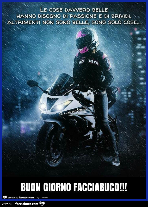 Buon giorno facciabuco