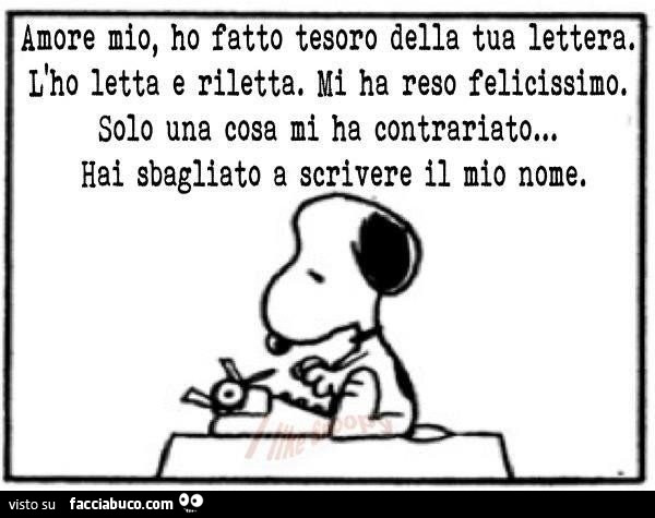 La lettera