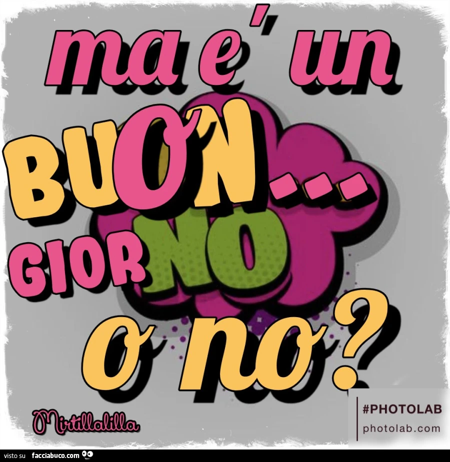 O no?