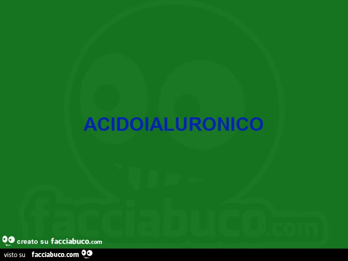 Acidoialuronico