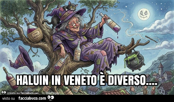Haluin in veneto è diverso