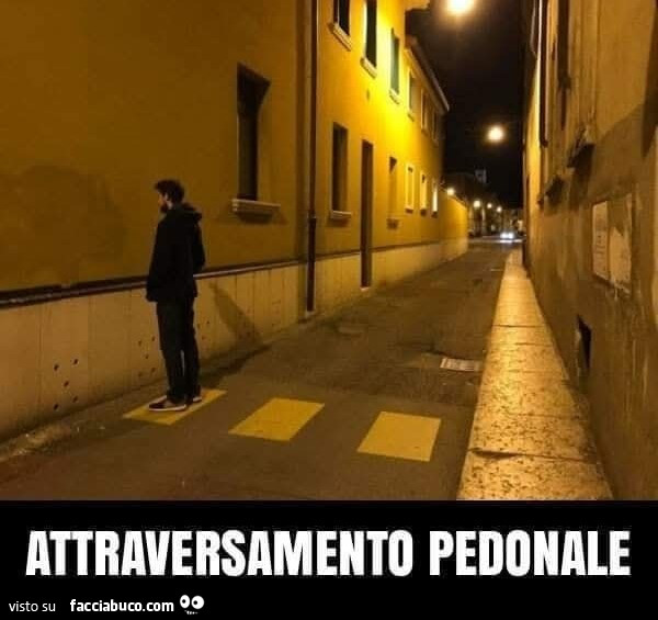 Attraversamento pedonale