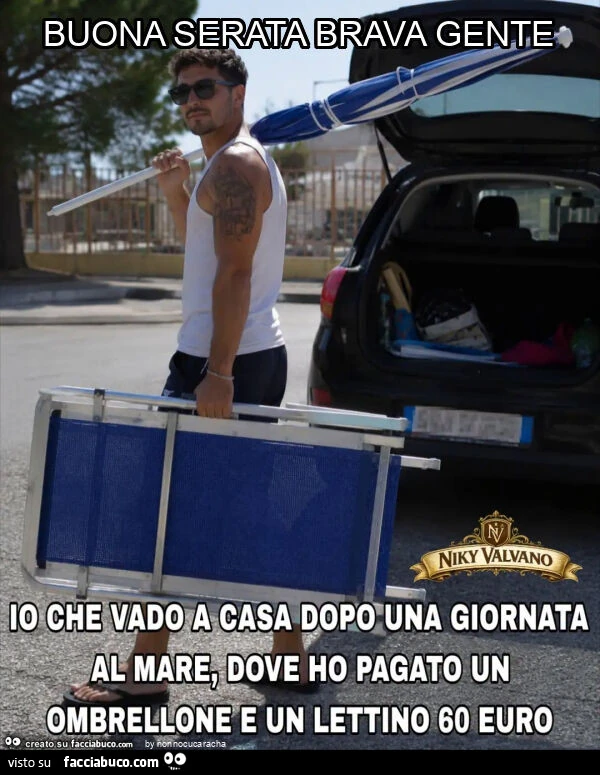 Buona serata brava gente