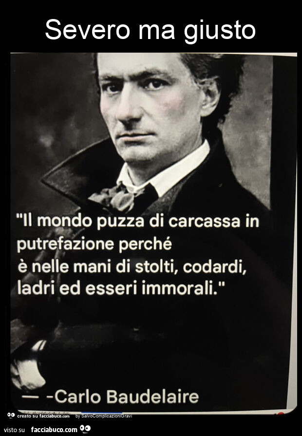 Severo ma giusto