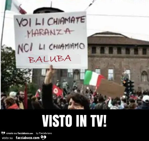 Visto in tv